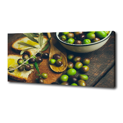 Canvas wall art Olives