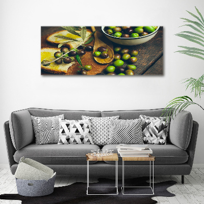 Canvas wall art Olives