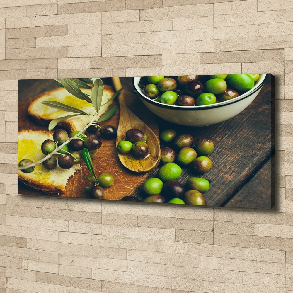 Canvas wall art Olives