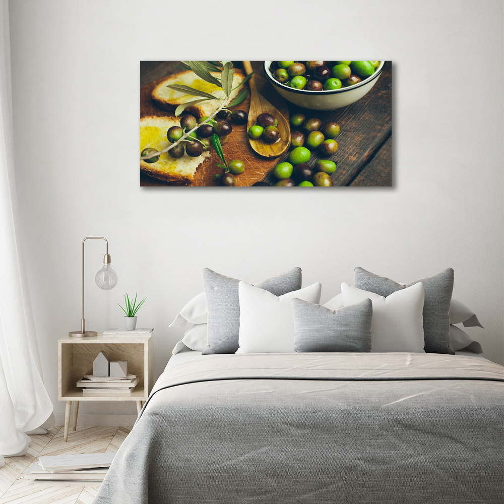 Canvas wall art Olives