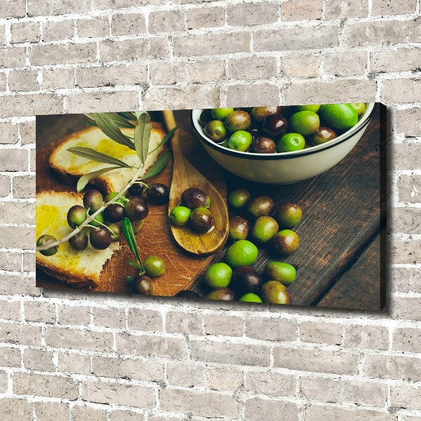 Canvas wall art Olives