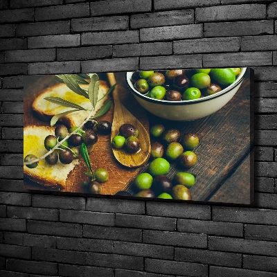 Canvas wall art Olives