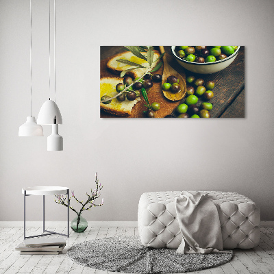 Canvas wall art Olives