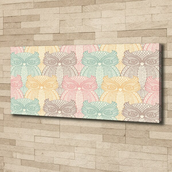 Canvas wall art Owls