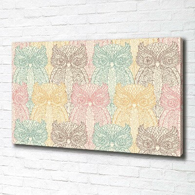 Canvas wall art Owls