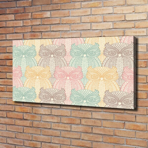 Canvas wall art Owls