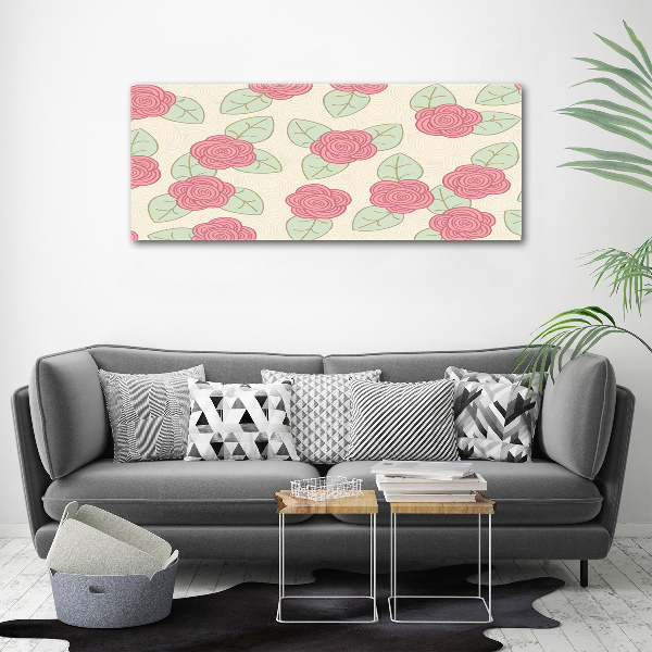 Canvas wall art Roses