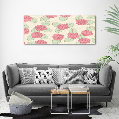 Canvas wall art Roses