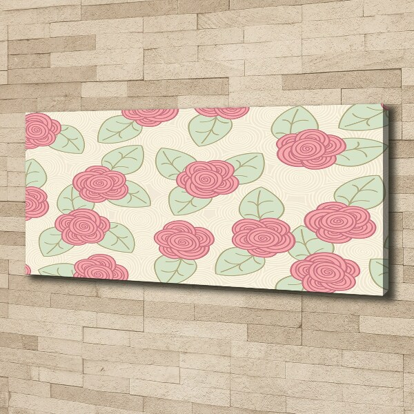 Canvas wall art Roses