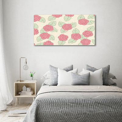 Canvas wall art Roses