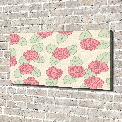 Canvas wall art Roses