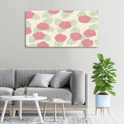 Canvas wall art Roses