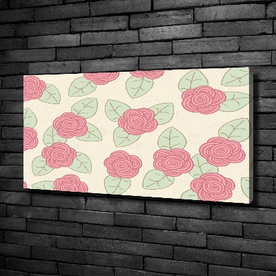 Canvas wall art Roses