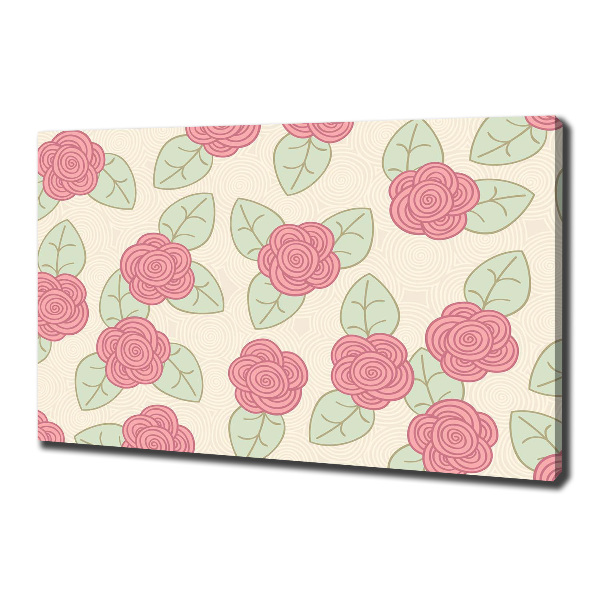 Canvas wall art Roses