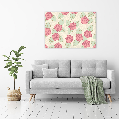 Canvas wall art Roses