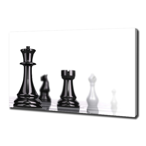 Canvas wall art Chessman