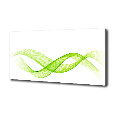 Canvas wall art Colorful waves