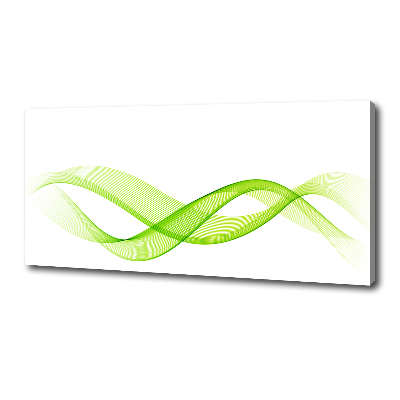 Canvas wall art Colorful waves