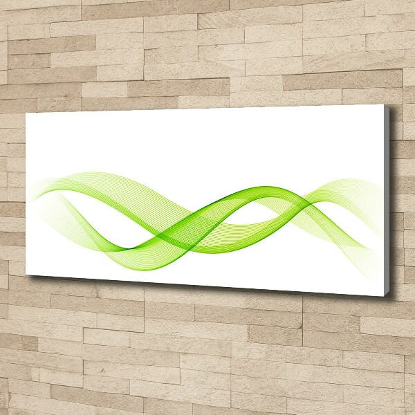 Canvas wall art Colorful waves