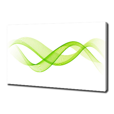 Canvas wall art Colorful waves