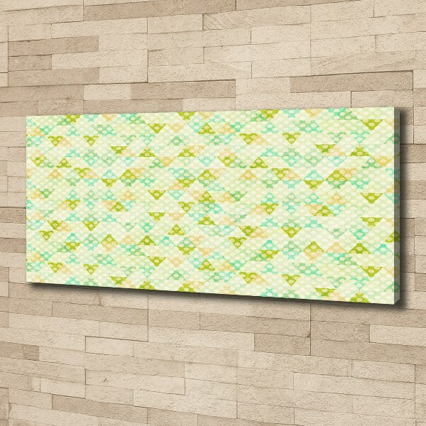 Canvas wall art Geometric background