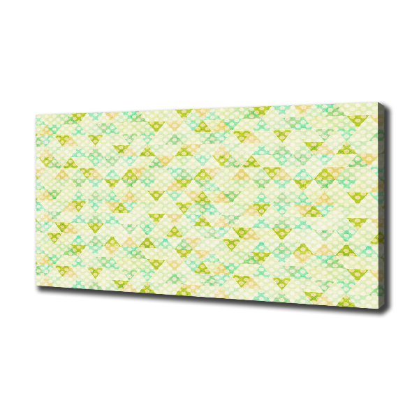 Canvas wall art Geometric background