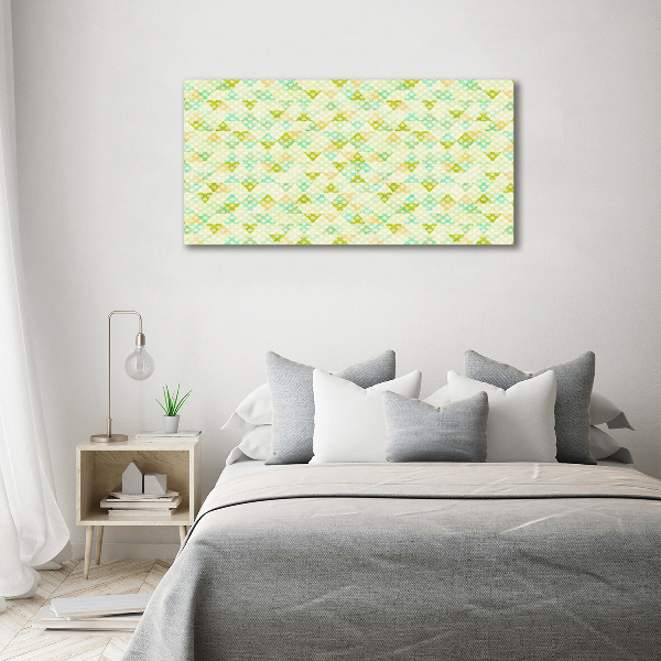 Canvas wall art Geometric background