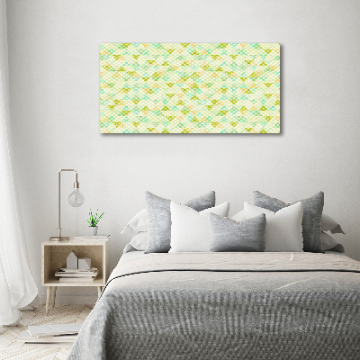 Canvas wall art Geometric background