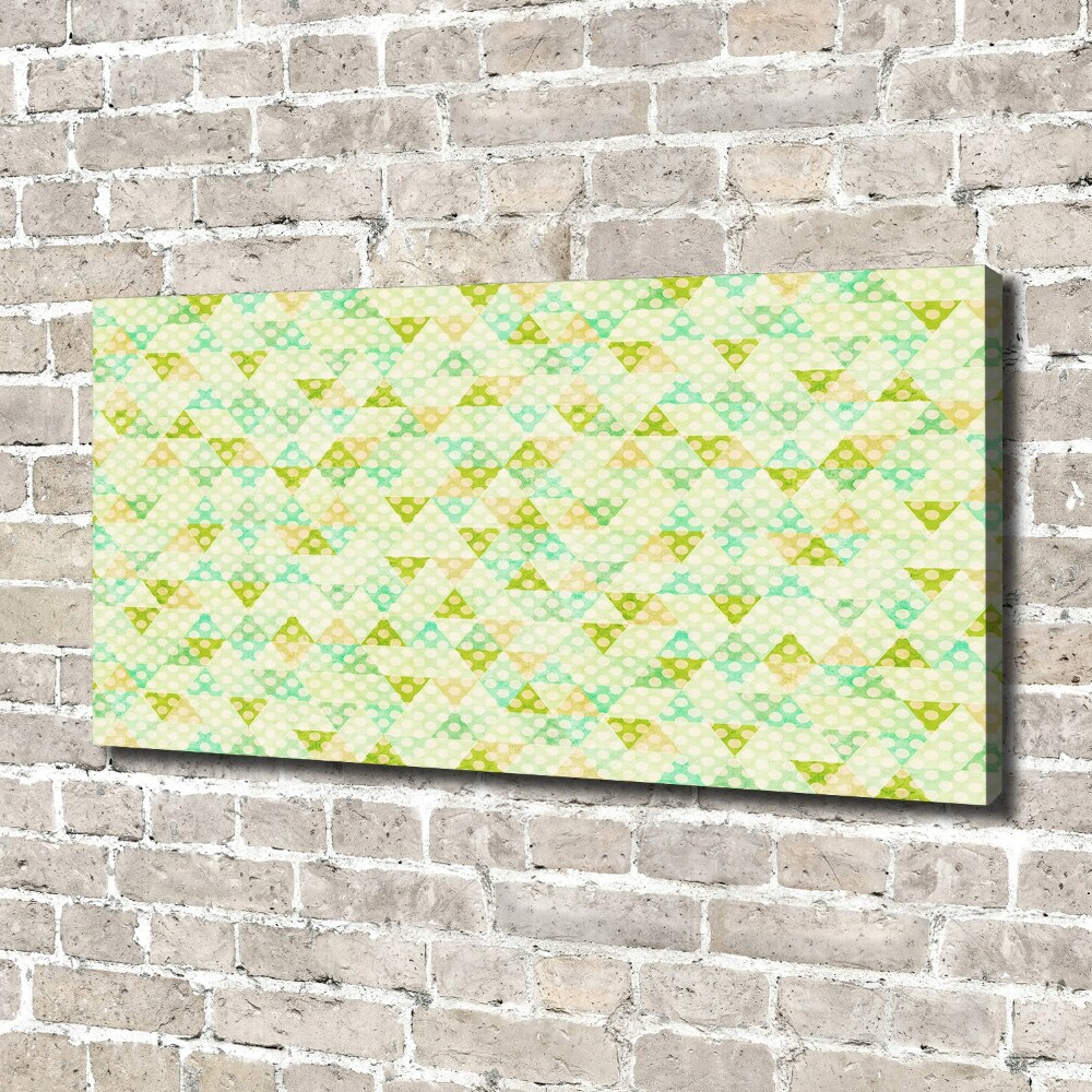 Canvas wall art Geometric background