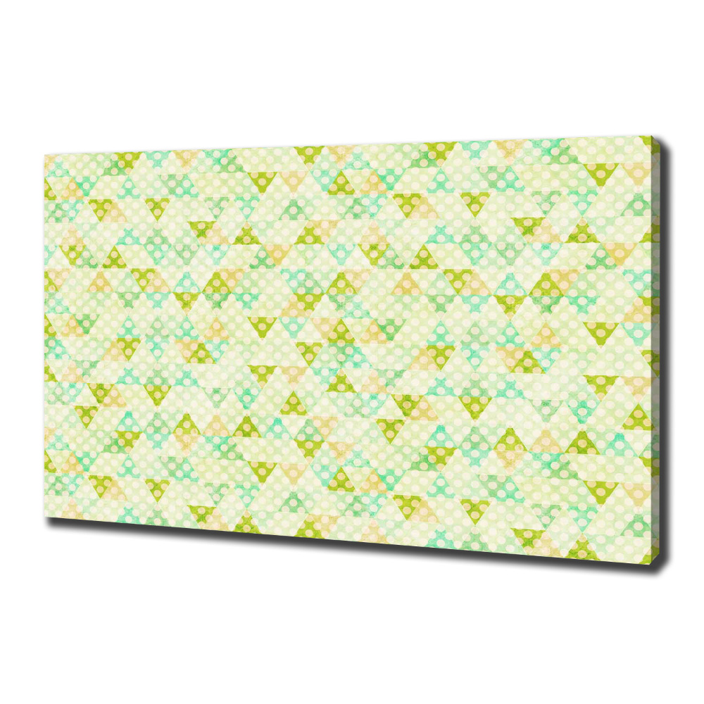 Canvas wall art Geometric background