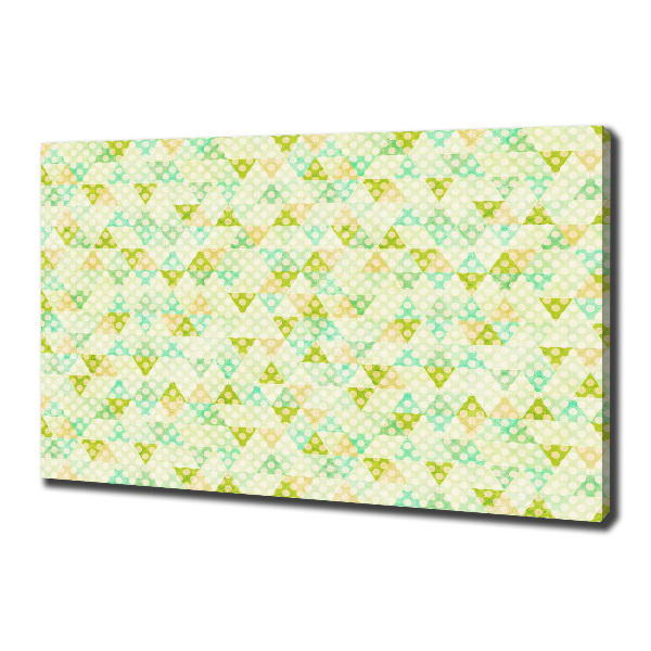 Canvas wall art Geometric background