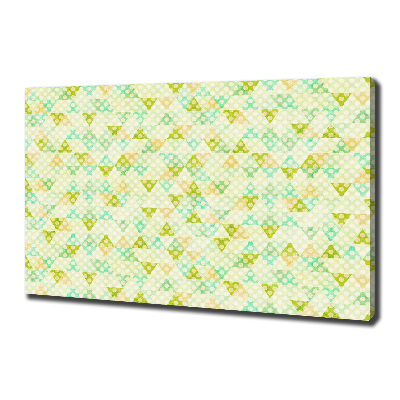 Canvas wall art Geometric background