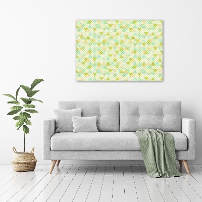 Canvas wall art Geometric background