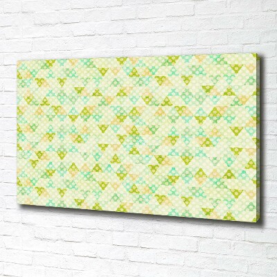 Canvas wall art Geometric background