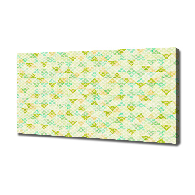 Canvas wall art Geometric background