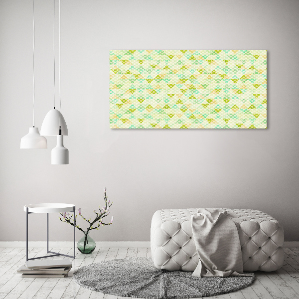 Canvas wall art Geometric background