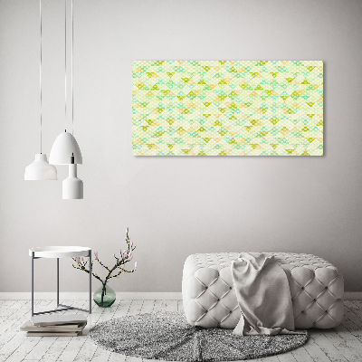 Canvas wall art Geometric background