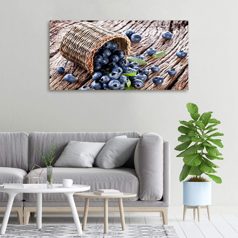 Canvas wall art Berries in the basket