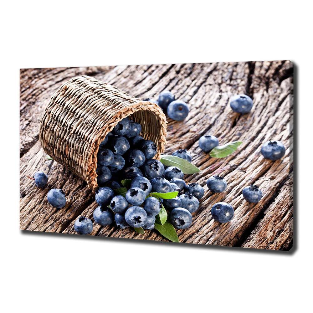 Canvas wall art Berries in the basket