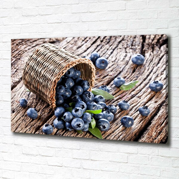 Canvas wall art Berries in the basket