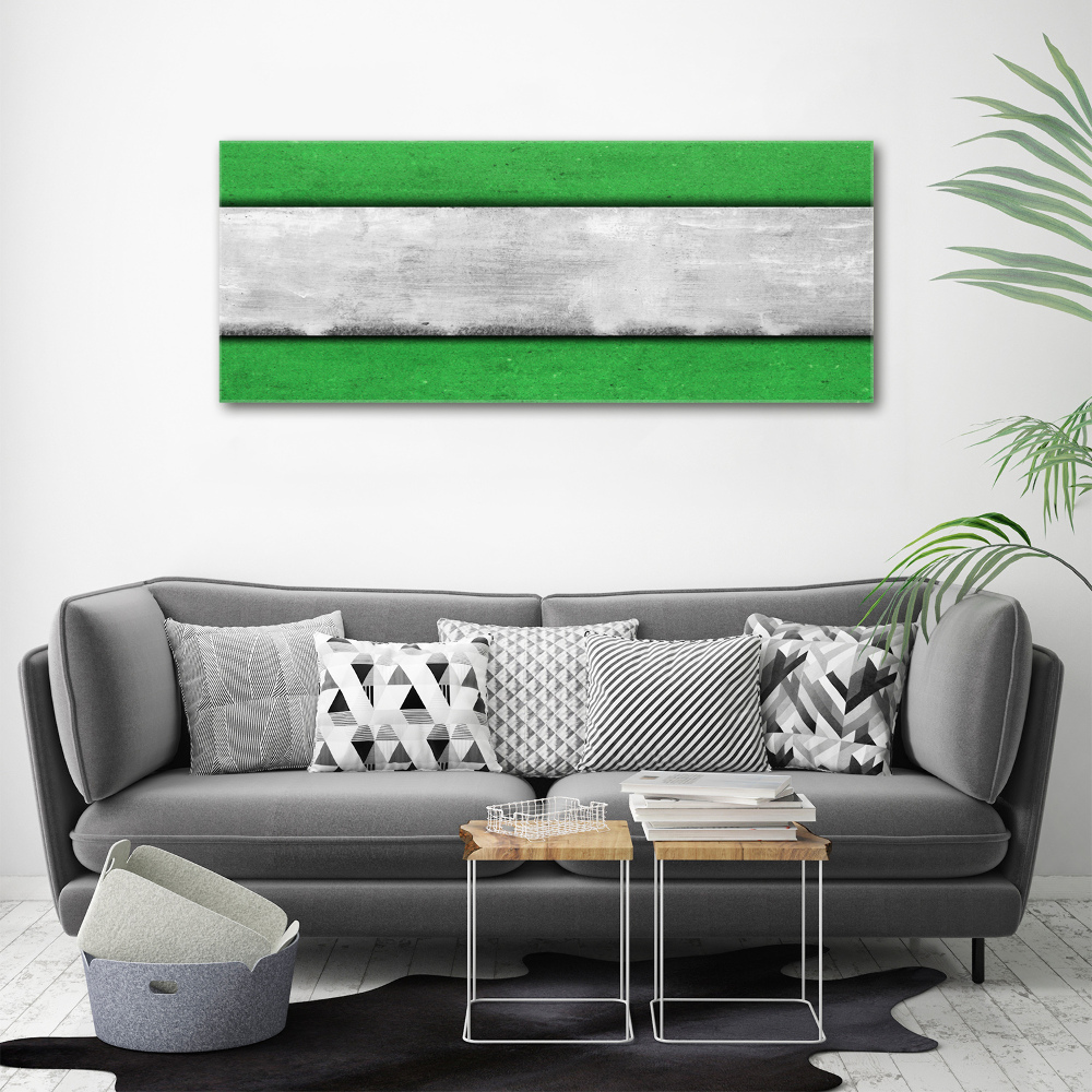 Canvas wall art Green wall