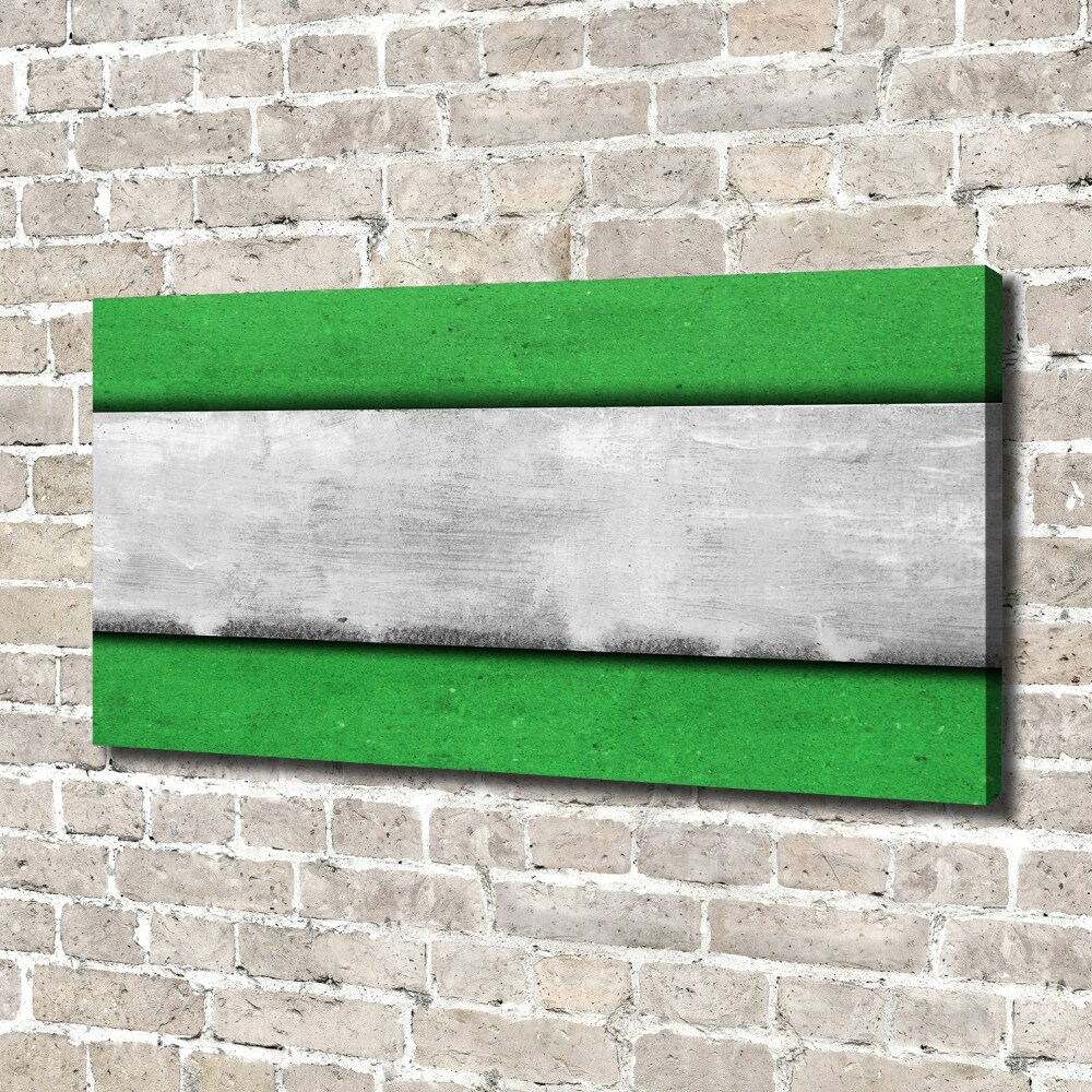 Canvas wall art Green wall