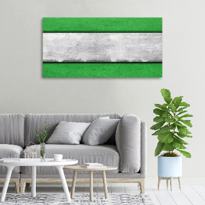 Canvas wall art Green wall