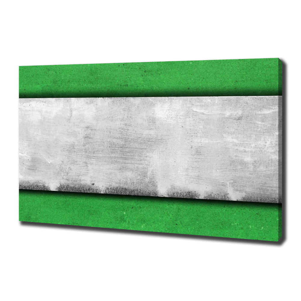 Canvas wall art Green wall