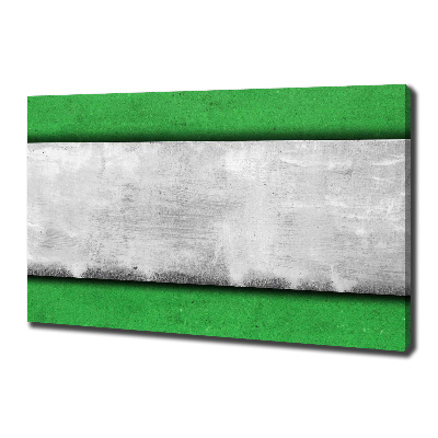 Canvas wall art Green wall