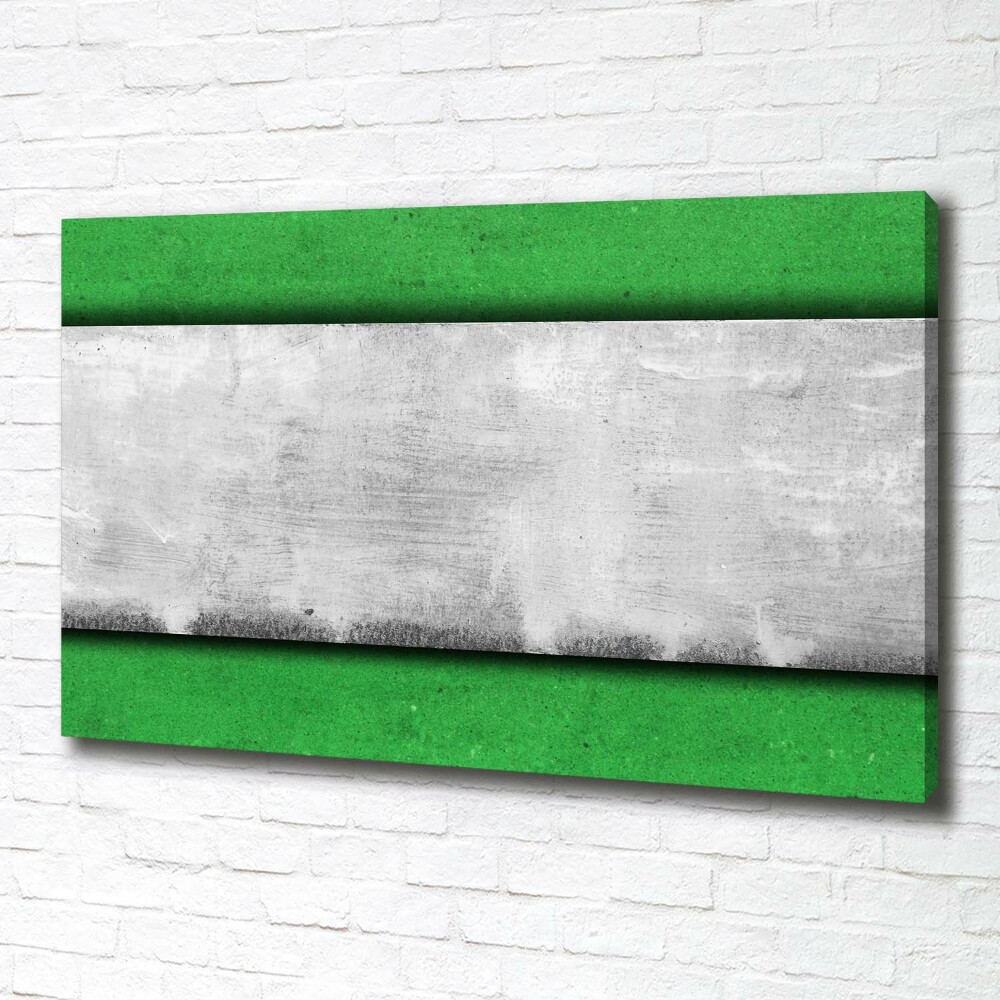 Canvas wall art Green wall