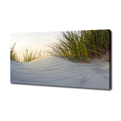 Canvas wall art Coastal dunes