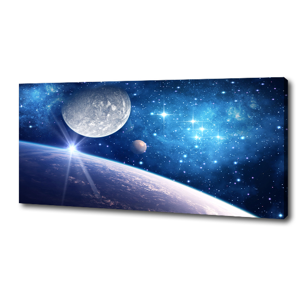 Canvas wall art Moon