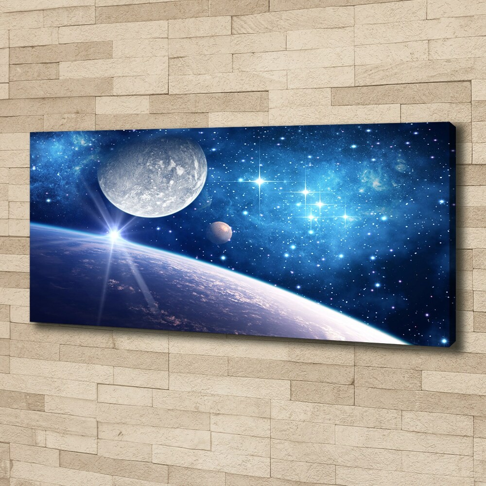 Canvas wall art Moon