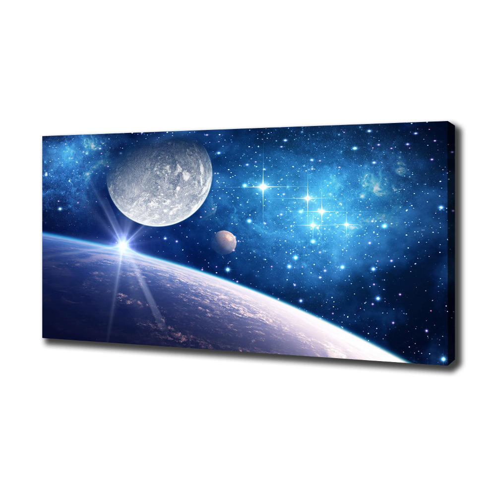 Canvas wall art Moon